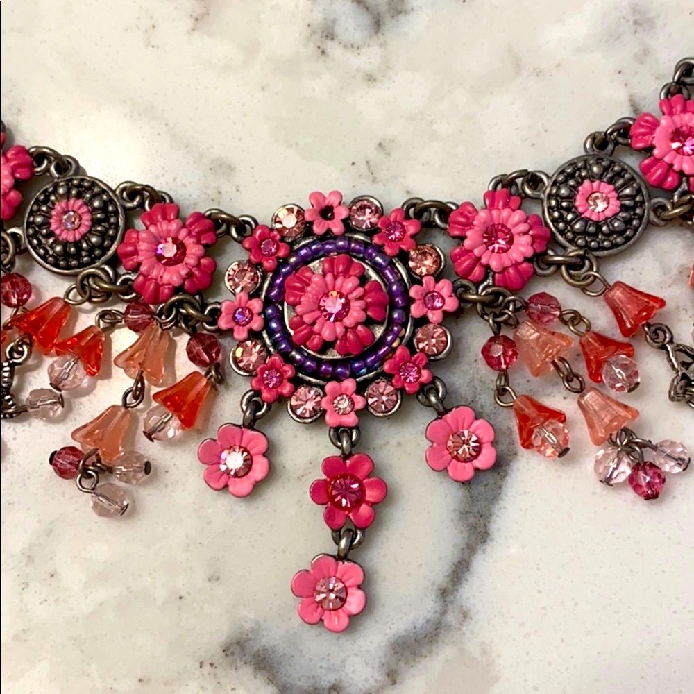 Pink necklace